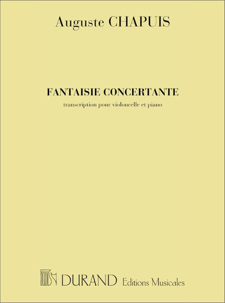 Fantaisie Conc. Vlc-Piano